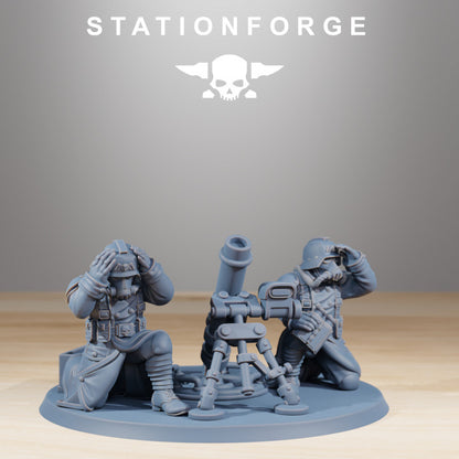 Wargames - Stationforge - GrimGuard - Battle Weapons (5 Teams)
