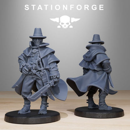 Wargames - Stationforge - GrimGuard - Mercenaries Squad (10 Figurer)
