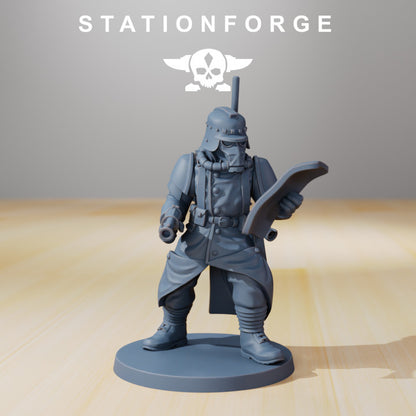 Wargames - Stationforge - GrimGuard - Supporters Squad (6 Figurer)