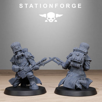 Wargames - Stationforge - GrimGuard - Royals Squad (10 Figurer)