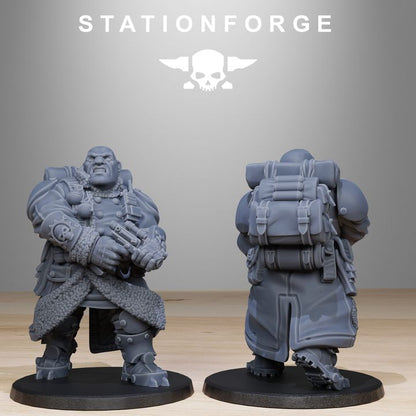 Wargames - Stationforge - GrimGuard - Frostwatch Mutants Squad (10 Figurer)