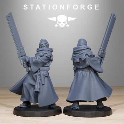 Wargames - Stationforge - GrimGuard - Mercenaries Squad (10 Figurer)