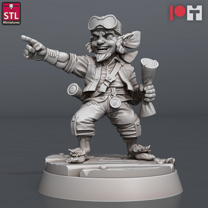 Dungeons & Dragons - STL Miniatures - Airship Crew Set