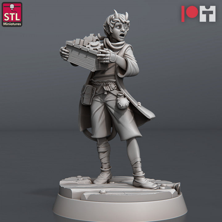Dungeons & Dragons - STL Miniatures - Airship Crew Set