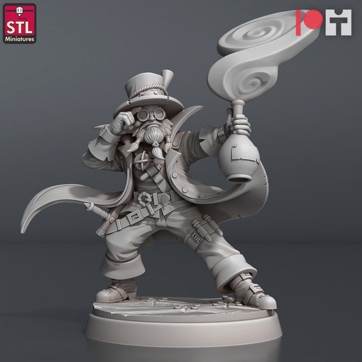 Dungeons & Dragons - STL Miniatures - Alchemist Set
