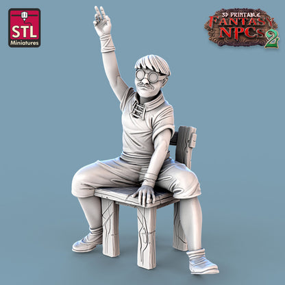 Dungeons & Dragons - STL Miniatures - Classroom Set