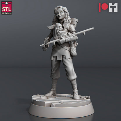 Dungeons & Dragons - STL Miniatures - Arrows And Bow Maker Set