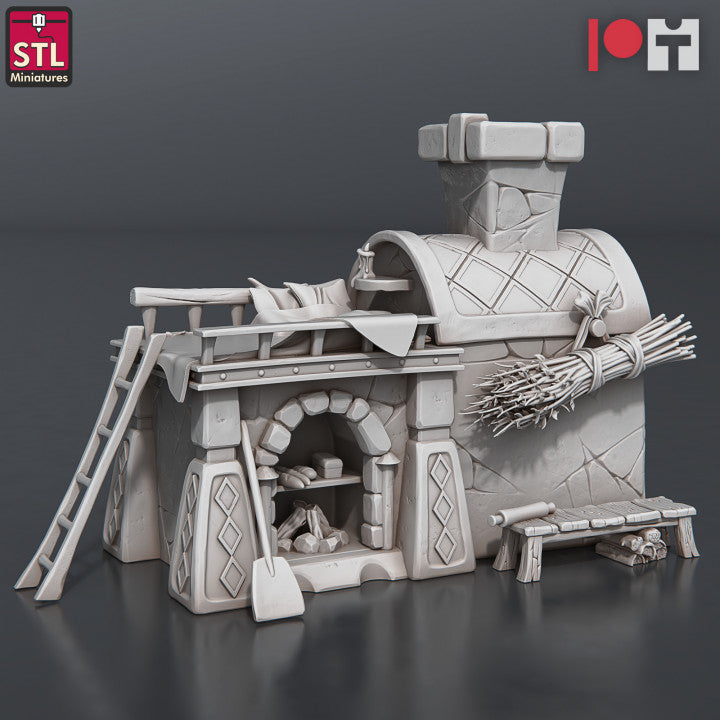 Dungeons & Dragons - STL Miniatures - Baker Set