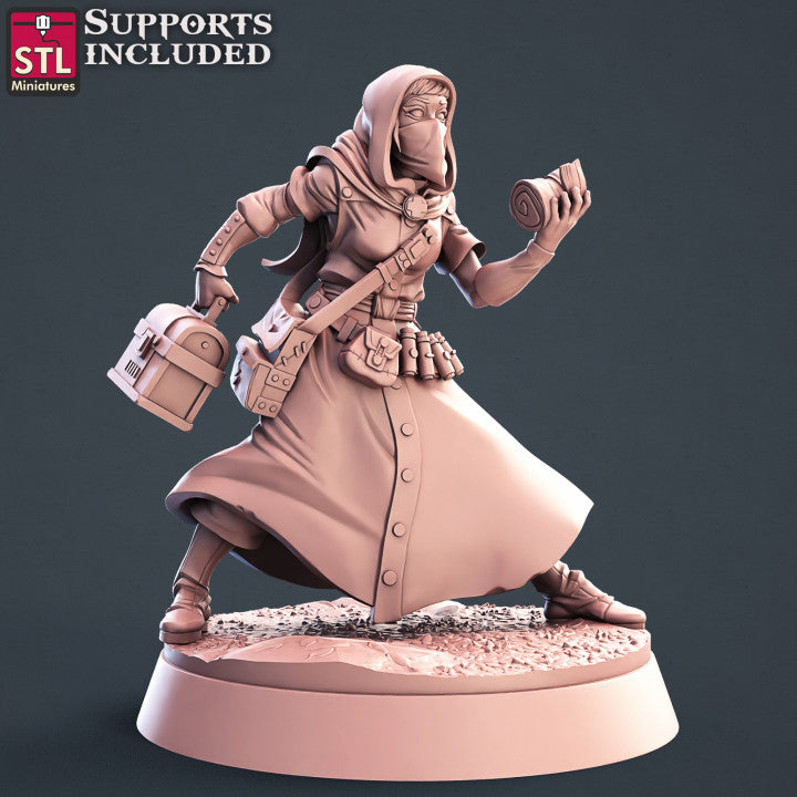 Dungeons & Dragons - STL Miniatures - Battlefield Medic Set