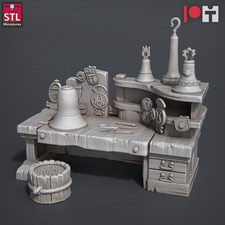 Dungeons & Dragons - STL Miniatures - Bell Maker Set