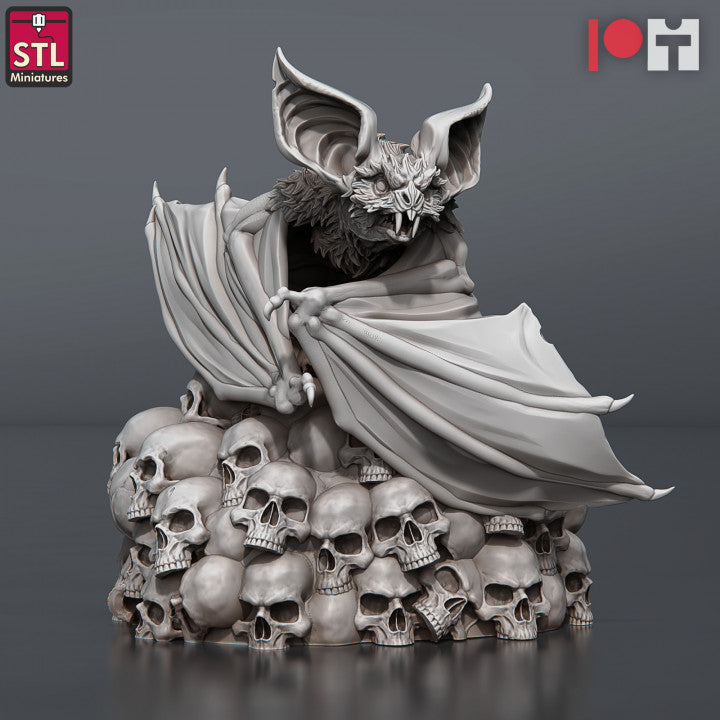 Dungeons & Dragons - STL Miniatures - Blood Bats Set (4 Figurer)