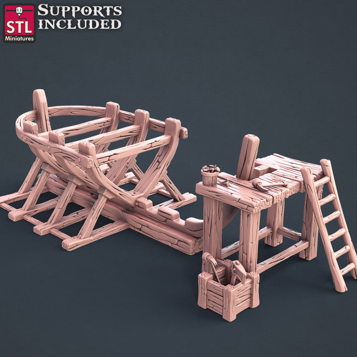 Dungeons & Dragons - STL Miniatures - Boat Builder Set
