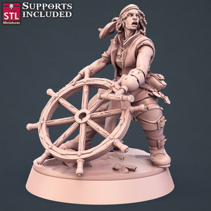 Dungeons & Dragons - STL Miniatures - Boat Builder Set