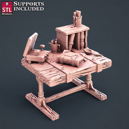 Dungeons & Dragons - STL Miniatures - Candle Maker Set