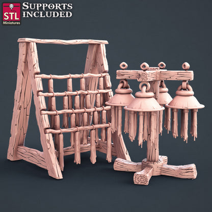 Dungeons & Dragons - STL Miniatures - Candle Maker Set