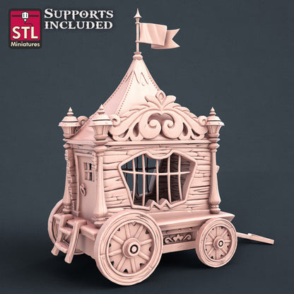 Dungeons & Dragons - STL Miniatures - Carnival Set
