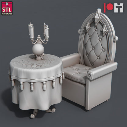 Dungeons & Dragons - STL Miniatures - Carnival Set 2