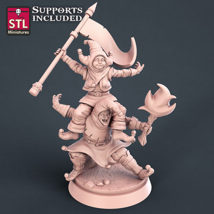 Dungeons & Dragons - STL Miniatures - Carnival Set