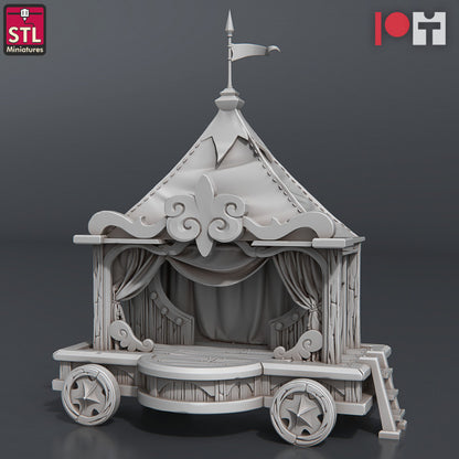 Dungeons & Dragons - STL Miniatures - Carnival Set 2