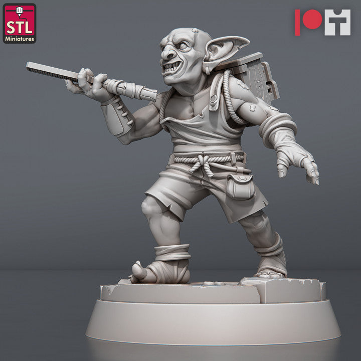 Dungeons & Dragons - STL Miniatures - Carpenter Set