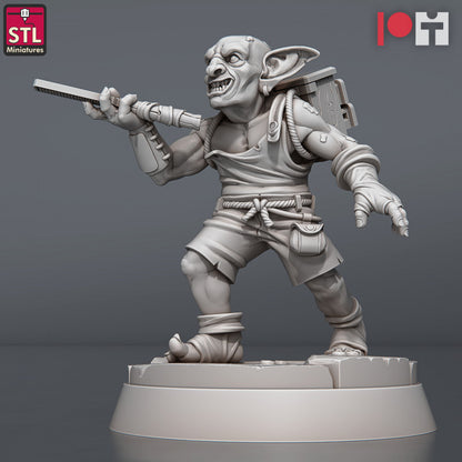 Dungeons & Dragons - STL Miniatures - Carpenter Set