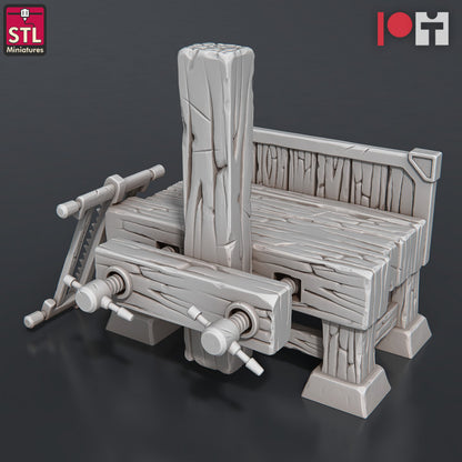 Dungeons & Dragons - STL Miniatures - Carpenter Set
