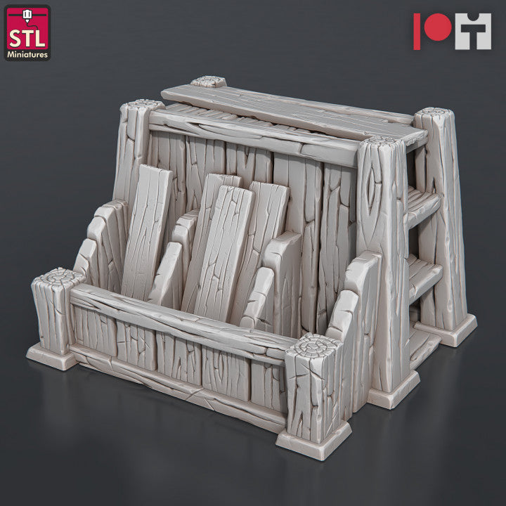 Dungeons & Dragons - STL Miniatures - Carpenter Set