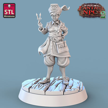 Dungeons & Dragons - STL Miniatures - Cartographers Set