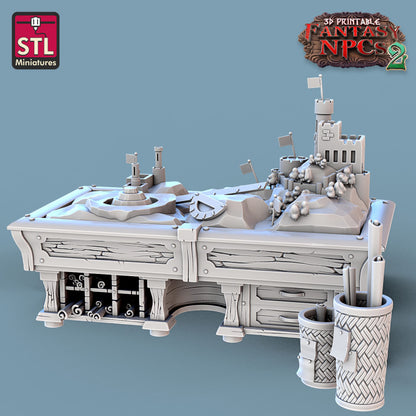 Dungeons & Dragons - STL Miniatures - Cartographers Set