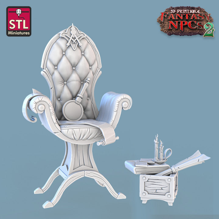 Dungeons & Dragons - STL Miniatures - Cartographers Set