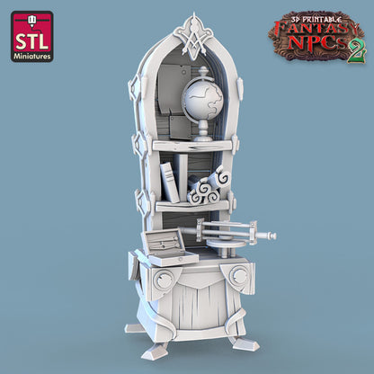 Dungeons & Dragons - STL Miniatures - Cartographers Set
