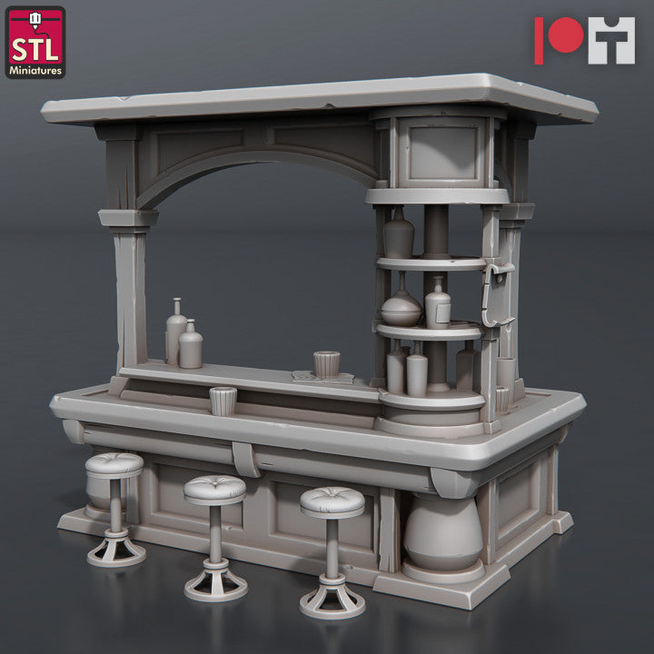 Dungeons & Dragons - STL Miniatures - Casino Set