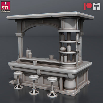 Dungeons & Dragons - STL Miniatures - Casino Set