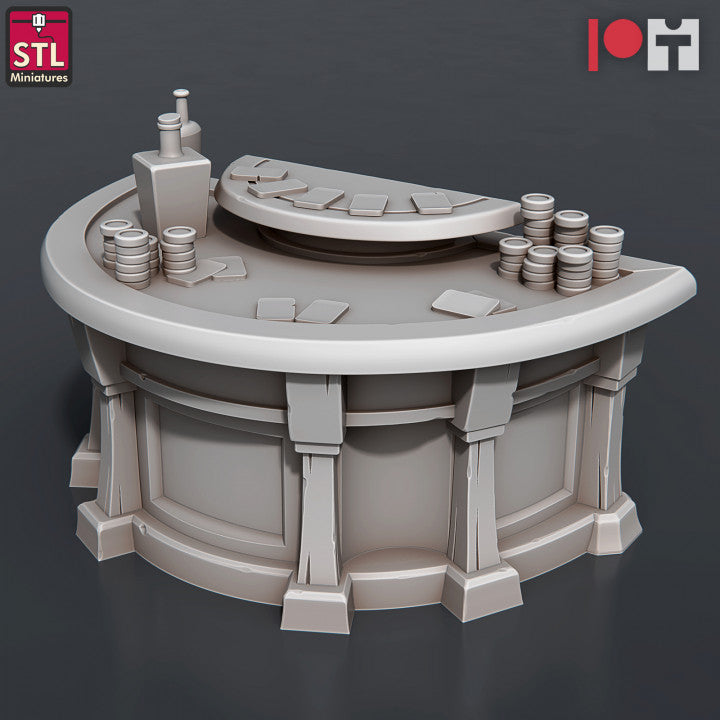 Dungeons & Dragons - STL Miniatures - Casino Set