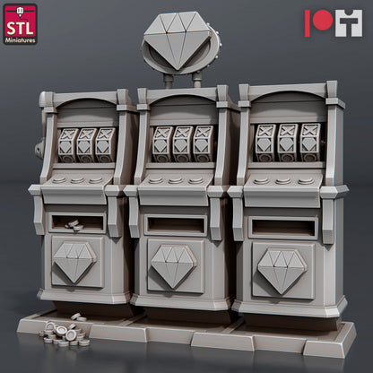 Dungeons & Dragons - STL Miniatures - Casino Set