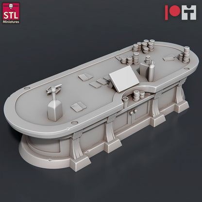 Dungeons & Dragons - STL Miniatures - Casino Set
