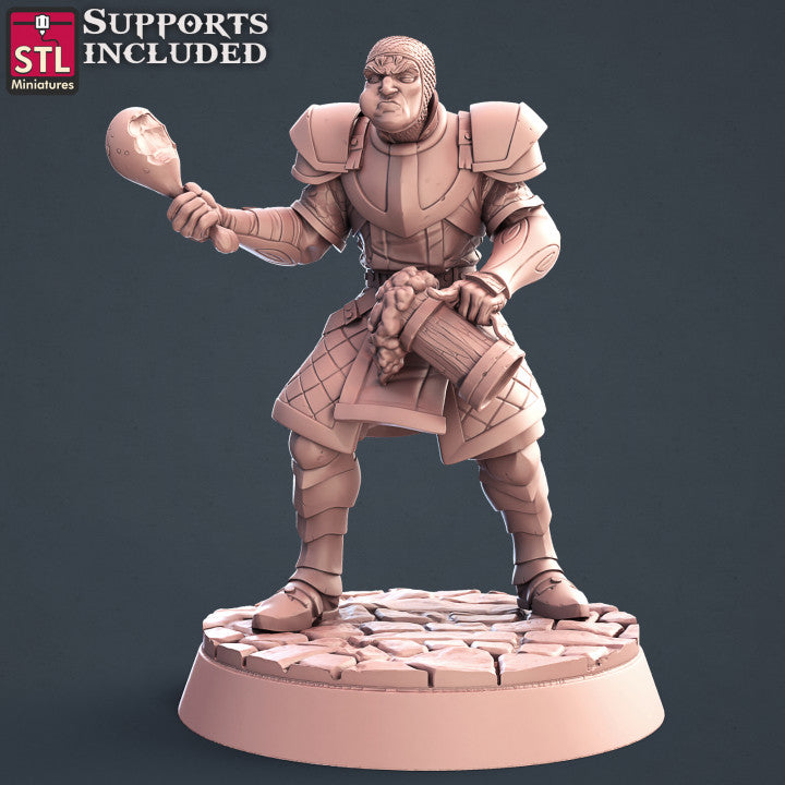 Dungeons & Dragons - STL Miniatures - City Guards Set