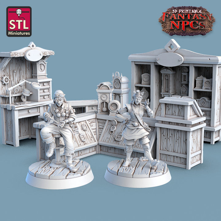 Dungeons & Dragons - STL Miniatures - Clockworkers Set