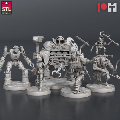 Dungeons & Dragons - STL Miniatures - Constructor Set