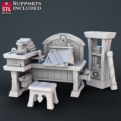 Dungeons & Dragons - STL Miniatures - Constructors Set