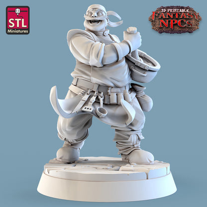 Dungeons & Dragons - STL Miniatures - Cook Set