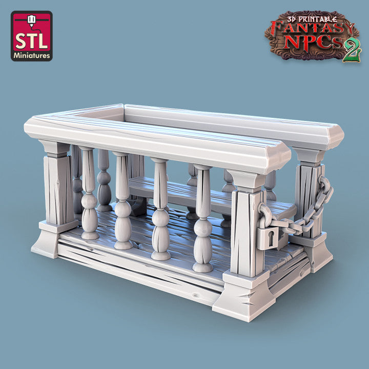 Dungeons & Dragons - STL Miniatures - Magistrate Set