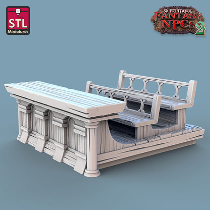 Dungeons & Dragons - STL Miniatures - Magistrate Set