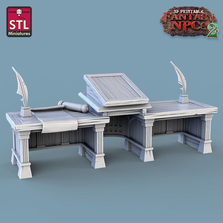 Dungeons & Dragons - STL Miniatures - Magistrate Set