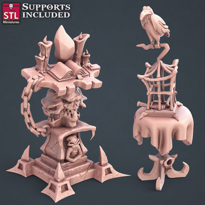 Dungeons & Dragons - STL Miniatures - Darkwizard Set