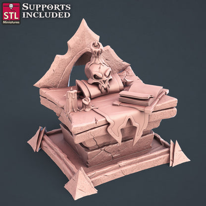 Dungeons & Dragons - STL Miniatures - Darkwizard Set