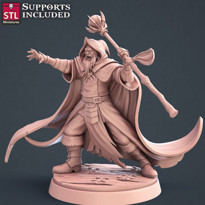 Dungeons & Dragons - STL Miniatures - Darkwizard Set