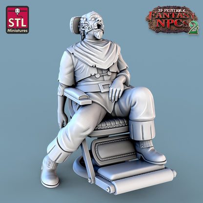 Dungeons & Dragons - STL Miniatures - Dentist Set