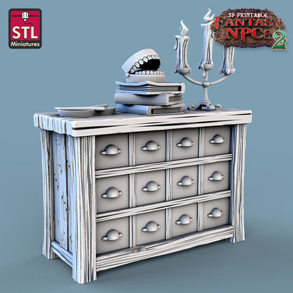 Dungeons & Dragons - STL Miniatures - Dentist Set
