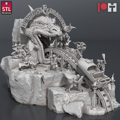 Dungeons & Dragons - STL Miniatures - DnD Tribute Set
